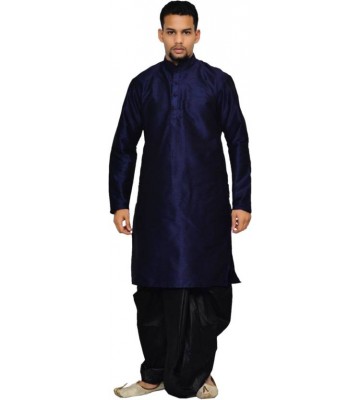 Royal Garments Men's Kurta and Dhoti Pant Set